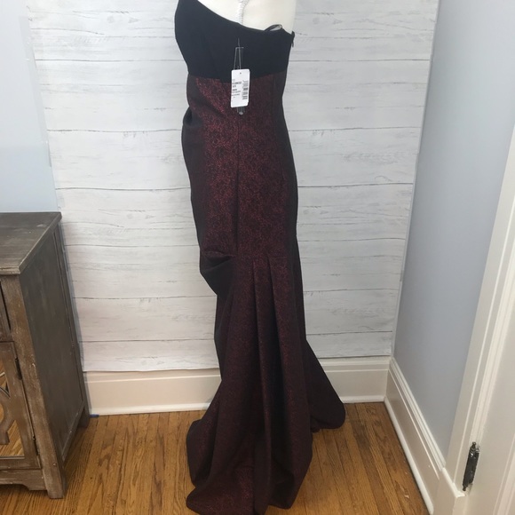 NWT DAVID MEISTER FORMAL GOWN - Picture 7 of 8